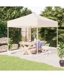 Tenda per Feste Pieghevole Crema 3x3 m