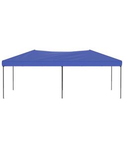 Tenda per Feste Pieghevole Blu 3x6 m