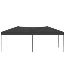 Tenda per Feste Pieghevole Antracite 3x6 m