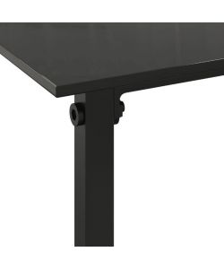 vidaXL Set Salotto da Esterno - Polyrattan Nero - 4 pz