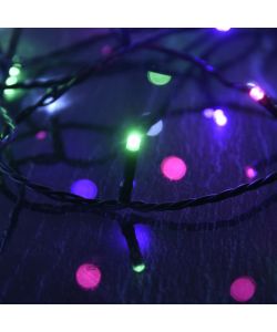 Stringa LED 1000 Luci Decorative - Pastello Multicolore - 100 m