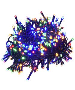Gruppo Stringa LED con 400 Luci LED Multicolore 8 m PVC