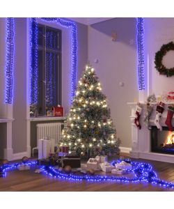 Gruppo Stringa LED con 1000 Luci LED Blu 20 m PVC