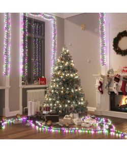 Gruppo Stringa LED con 1000 LED Pastello Multicolore 20 m PVC