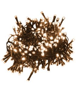 Gruppo Stringa LED con 3000 Luci LED Bianco Caldo 60 m PVC