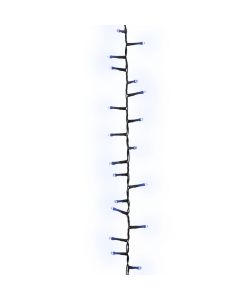 Stringa LED Compatta con 400 Luci LED Blu 4 m PVC