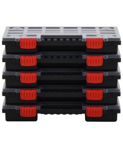  Scatole di Assortimento 5 pz 34,5x25x5 cm in Polipropilene