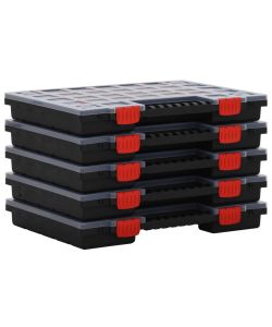  Scatole di Assortimento 5 pz 40x30x5 cm in Polipropilene