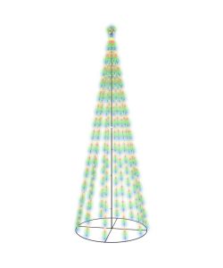 Albero di Natale a Cono Colorato 732 LED 160x500 cm
