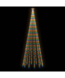Albero di Natale a Cono Colorato 732 LED 160x500 cm