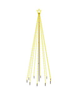 Albero di Natale con Puntale Bianco Caldo 310 LED 300 cm