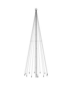 Albero di Natale con Puntale Colorato 732 LED 500 cm