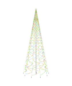 vidaXL Albero di Natale LED Multicolore - 800x230 cm