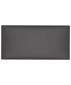 Pannelli Murali 12 pz Grigi 30x15 cm in Similpelle 0,54 mq
