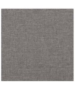 Pannelli Murali 12 pz Grigio Chiaro 30x30 cm in Tessuto 1,08 mq 343789