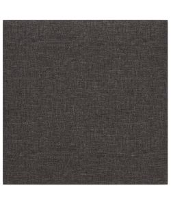 Pannelli Murali 12 pz Grigio Scuro 30x30 cm in Tessuto 1,08 mq 343790