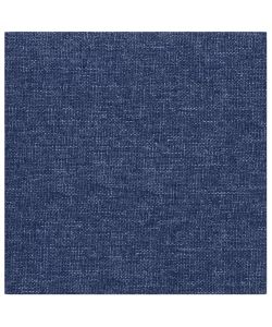 Pannelli Murali 12 pz Blu 30x30 cm Tessuto 1,08 mq