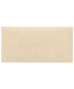Pannelli Murali 12 pz Crema 60x30 cm in Tessuto 2,16 mq