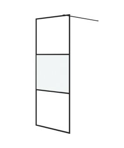 Parete Doccia Walk in 80x195 cm Vetro Semi Smerigliato ESG