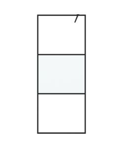 Parete Doccia Walk in 80x195 cm Vetro Semi Smerigliato ESG