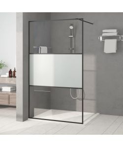 Parete Doccia Walk in 115x195 cm Vetro Semi Smerigliato ESG