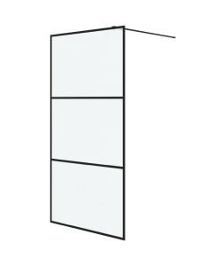 Parete Doccia Walk in 100x195 cm Vetro Smerigliato ESG
