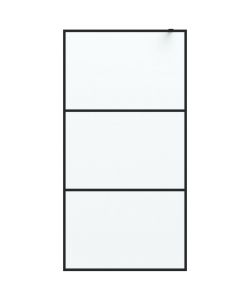 Parete Doccia Walk in 100x195 cm Vetro Smerigliato ESG