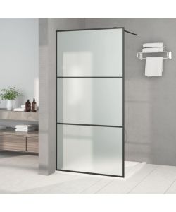 Parete Doccia Walk in 100x195 cm Vetro Smerigliato ESG