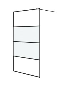 Parete Doccia Walk in 115x195 cm Vetro Semi Smerigliato ESG