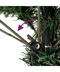 Albero di Natale Artificiale con Base 150 cm PVC