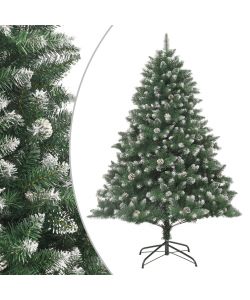 Albero di Natale Artificiale con Base 210 cm PVC