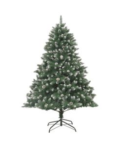 Albero di Natale Artificiale con Base 210 cm PVC