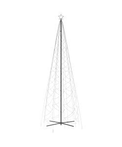 Albero di Natale a Cono Colorato 1400 LED 160x500 cm