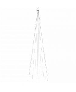 Albero di Natale Pennone Bianco Caldo 310 LED 300 cm