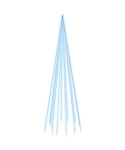 Albero di Natale Pennone Blu 732 LED 500 cm