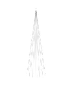 Albero di Natale Pennone Bianco Freddo 1134 LED 800 cm