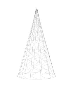 Albero di Natale Pennone Blu 3000 LED 800 cm