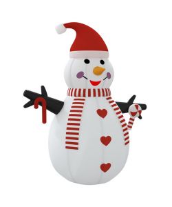 Pupazzo di Neve Gonfiabile con LED 460 cm