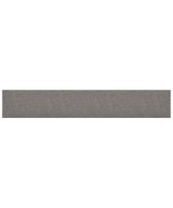 Pannelli Murali 12 pz Grigio Chiaro 90x15 cm Tessuto 1,62 mq