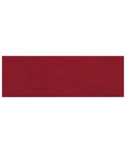 Pannelli Murali 12 pz Rosso Vino 90x30 cm Velluto 3,24 mq