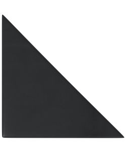 Pannelli Murali 12 pz Neri 30x30 cm in Similpelle 0,54 mq