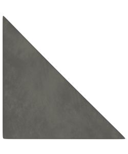 Pannelli Murali 12 pz Grigio Scuro 30x30 cm in Velluto 0,54 mq