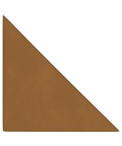 Pannelli Murali 12 pz Marroni 30x30 cm in Velluto 0,54 mq