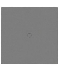Pannelli Murali 12 pz Grigio Chiaro 30x30 cm in Tessuto 1,08 mq 343957