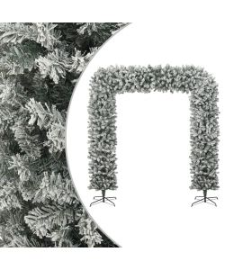 Albero di Natale ad Arco Innevato 240 cm