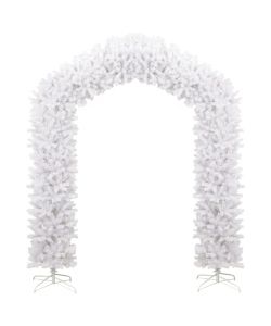 Albero di Natale ad Arco Bianco 270 cm