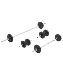 Set Bilanciere e Manubri 30 kg