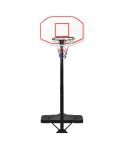 Supporto per Pallacanestro Bianco 258-363 cm Polietilene