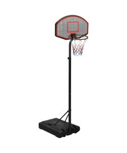 Supporto per Pallacanestro Nero 237-307 cm Polietilene