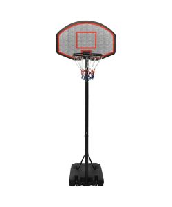 Supporto per Pallacanestro Nero 237-307 cm Polietilene